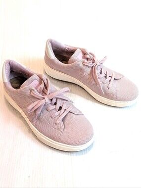SOFFT Women's Waylyn Lilac Casual Knit Lace-Up Platform Sneakers Size 11